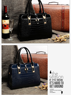 時(shí)尚與品質(zhì)的完美融合 2014新款十字架高檔真皮女包